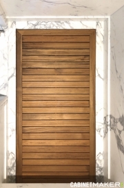 TEAK SHOWER PLATFORM DESIGN