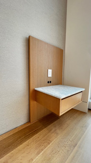 NightStand with Stone counter and drawer