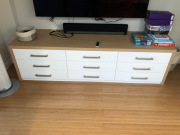 Bedroom TV console 