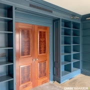 MAHOGANY LIBRARY DOOR