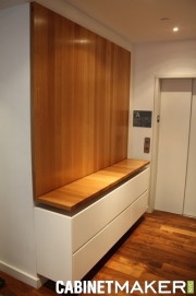 SoHo Condo Custom Entry Cabinet