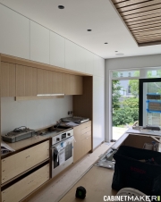 CUSTOM KITCHEN INSTALLATION PROGRESS